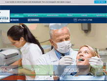 Tablet Screenshot of clinicadentalvitta.com